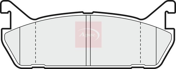 APEC Brake Pad Set, disc brake PAD683
