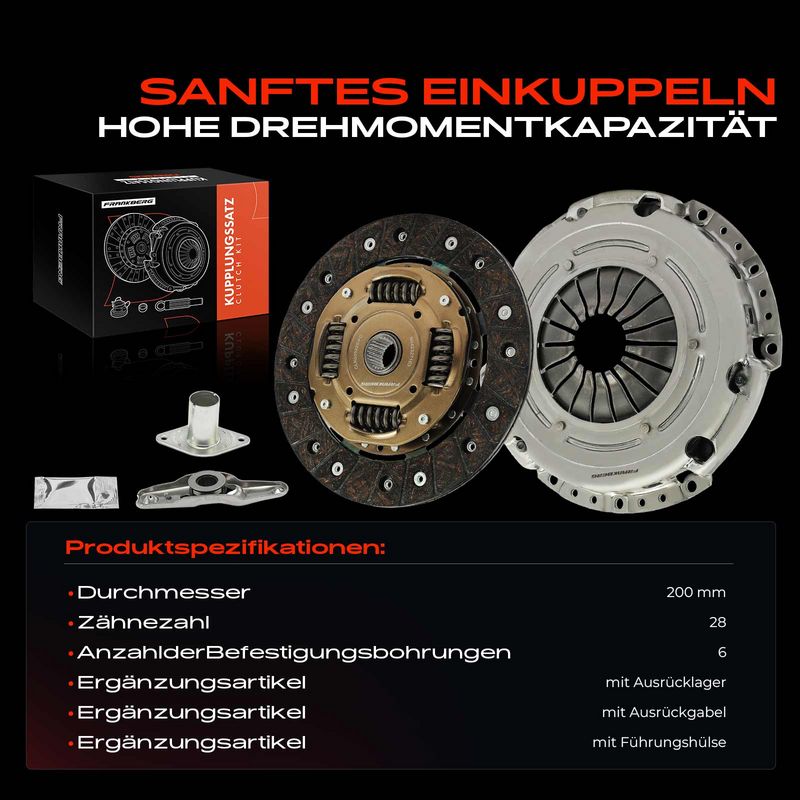 Frankberg 5481FB0028857 Clutch Kit