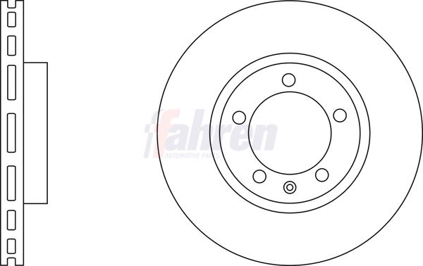 Fahren Brake Disc FBD6786