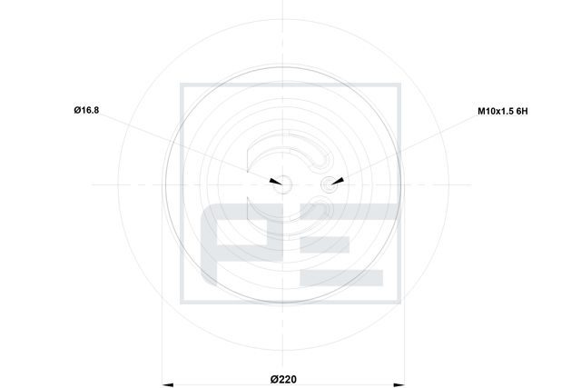 Mech, pneumatické odpružení 084.517-73A