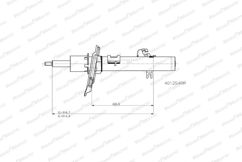 ROADMATIC 401254RM Shock Absorber
