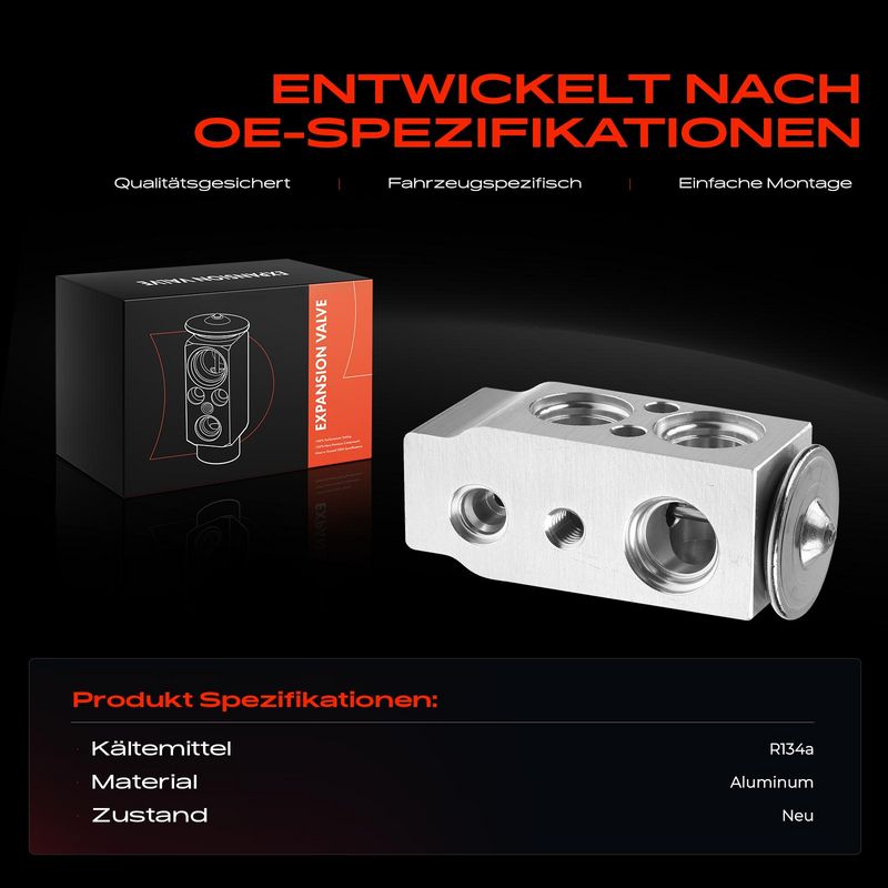 Frankberg 5481FB0001548 Expansion Valve, air conditioning