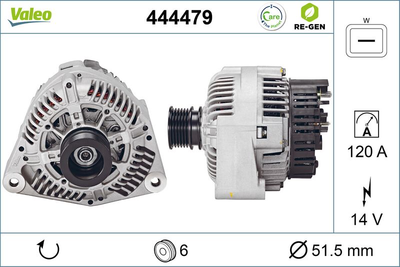 VALEO Dynamo / Alternator 444479