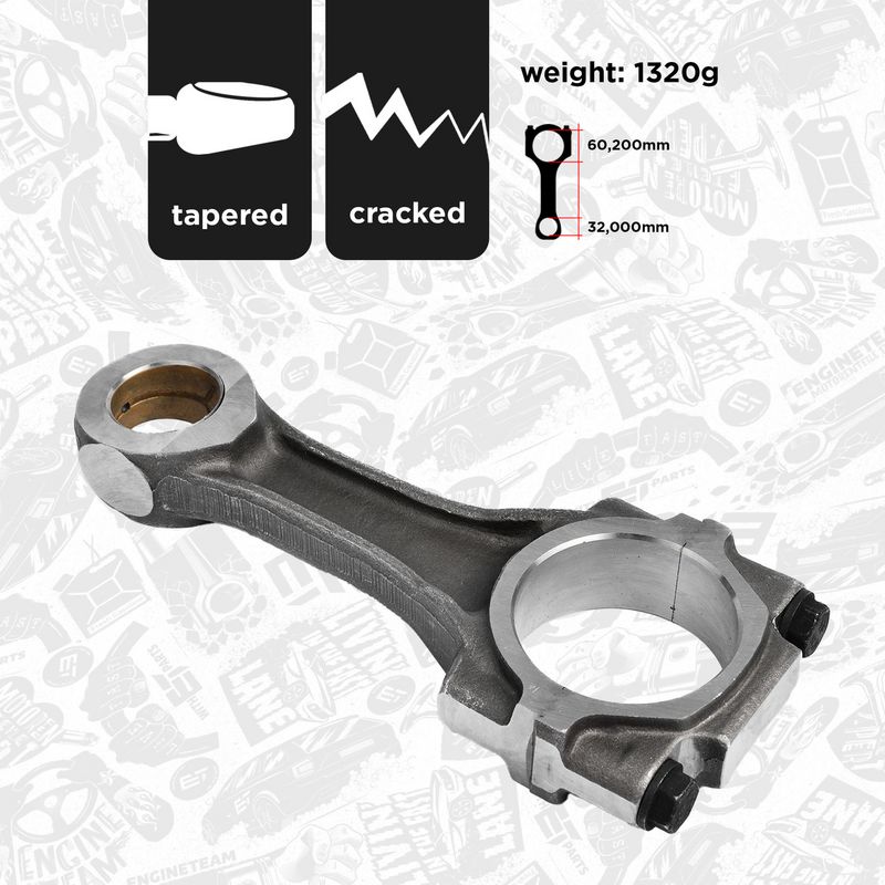 Product Image - Drijfstang - OM0010 - ET ENGINETEAM