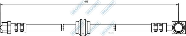 APEC Brake Hose BHO4105