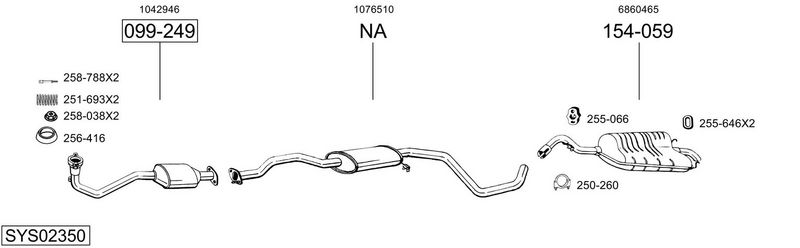 BOSAL Uitlaatsysteem
