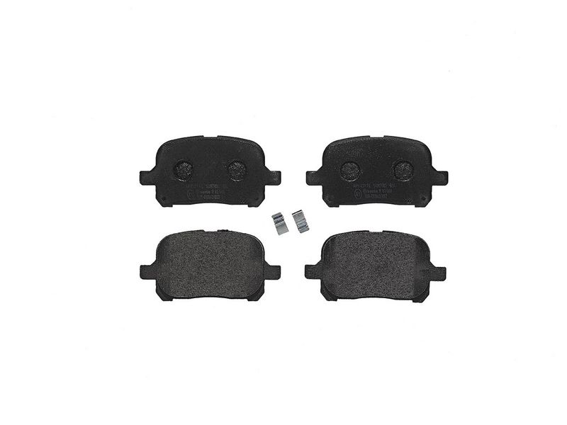 Piduriklotsi komplekt, ketaspidur, BREMBO P 83 040