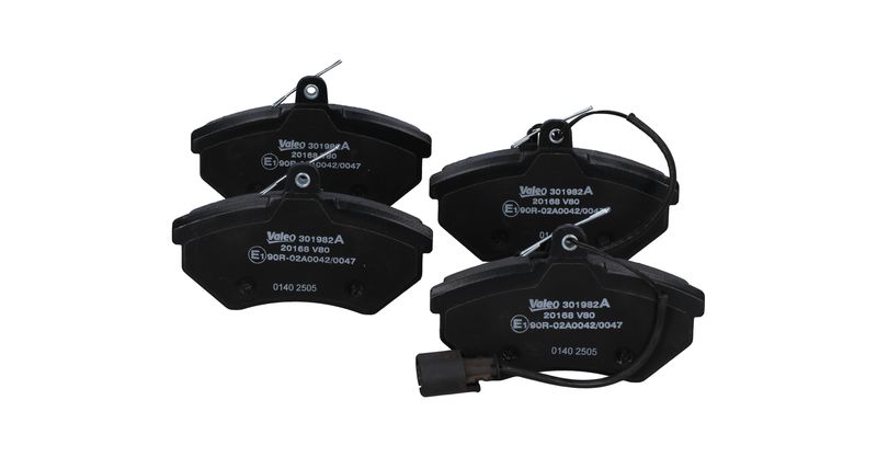 VALEO 301982A Brake Pad Set, disc brake
