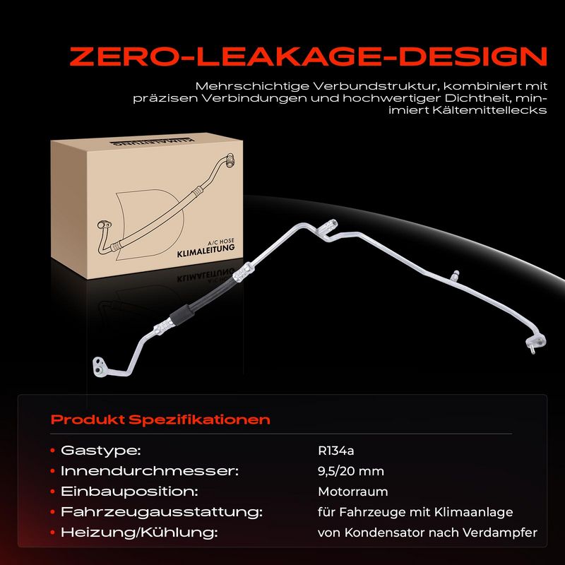 Frankberg 5481FB0025279 High/Low-pressure Line, air conditioning