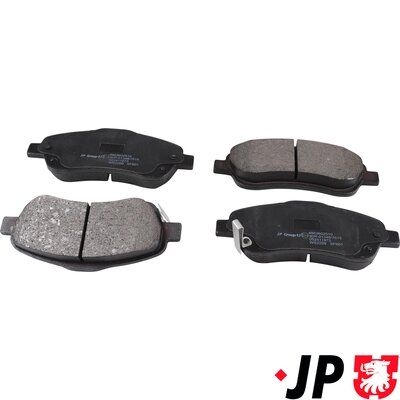 JP GROUP 4863602510 Brake Pad Set, disc brake