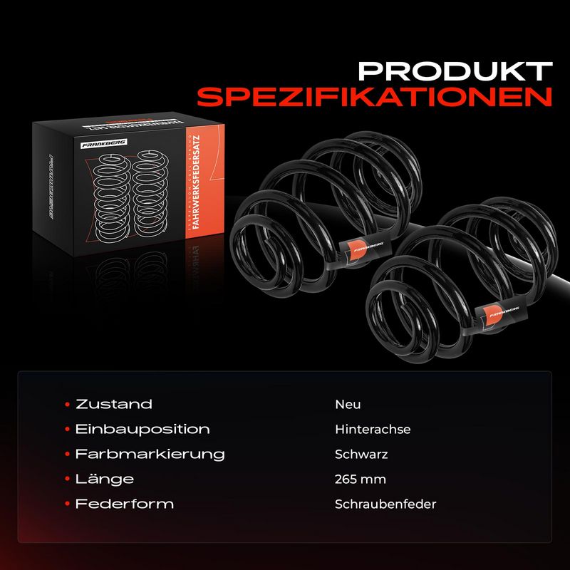 Frankberg 5481FB0053801 Suspension Spring