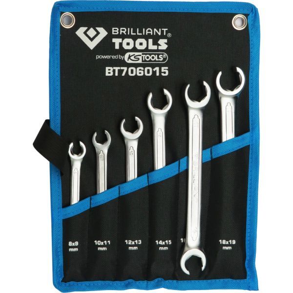 KS TOOLS BT706015 Open-end Spanner Set