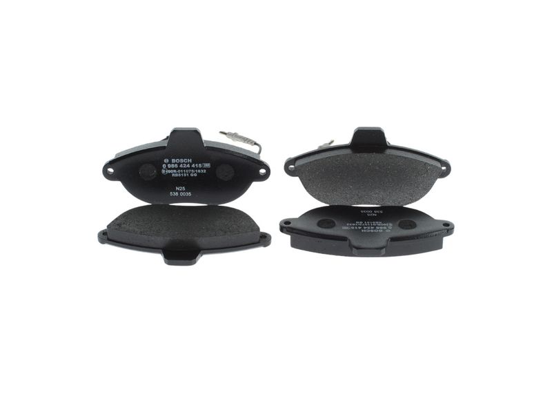 BOSCH Plaquettes de frein à disque 0 986 424 415