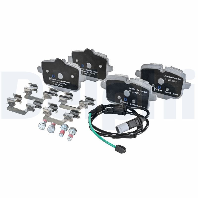DELPHI LP5051EV Brake Pad Set, disc brake