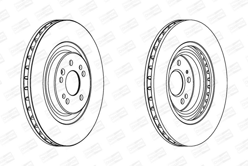 Disc frana 562402CH-1 CHAMPION