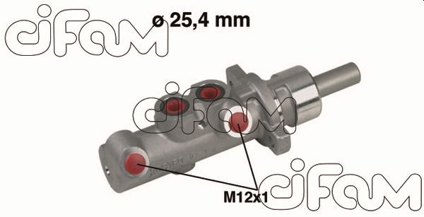 CIFAM főfékhenger 202-314