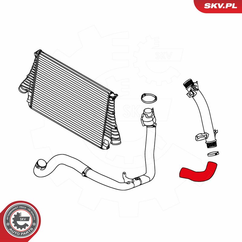 ESEN SKV 24SKV217 Charge Air Hose