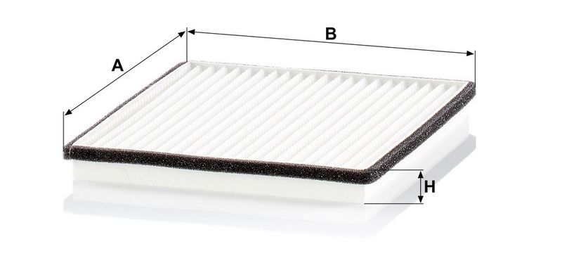 MANN-FILTER CU2217-2 Filter, cabin air