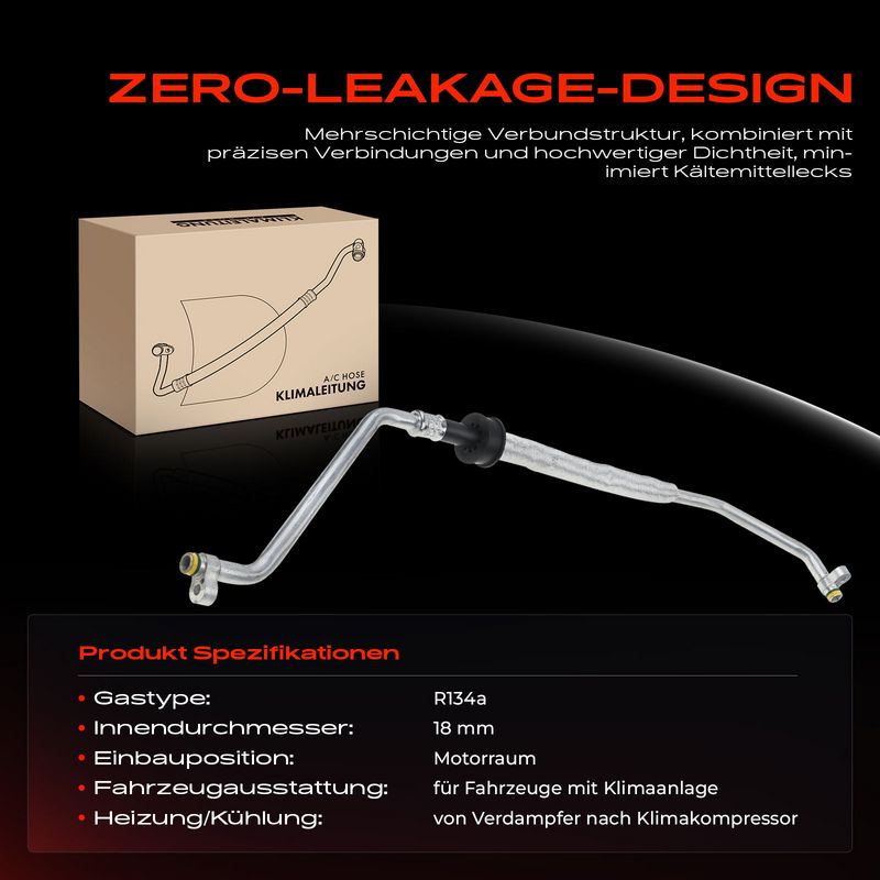 Frankberg 5481FB0001397 High/Low-pressure Line, air conditioning
