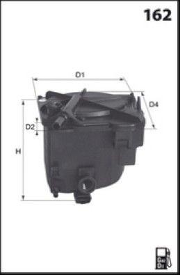 MISFAT Filtre à carburant F110