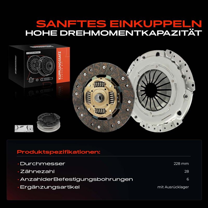 Frankberg 5481FB0028822 Clutch Kit