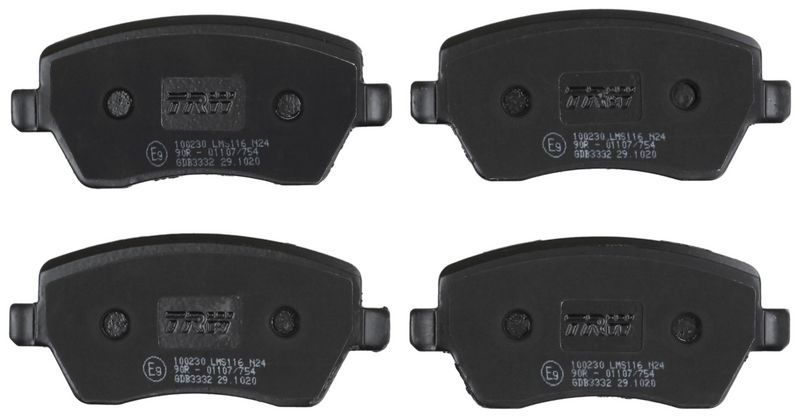 TRW GDB3332 Brake Pad Set, disc brake