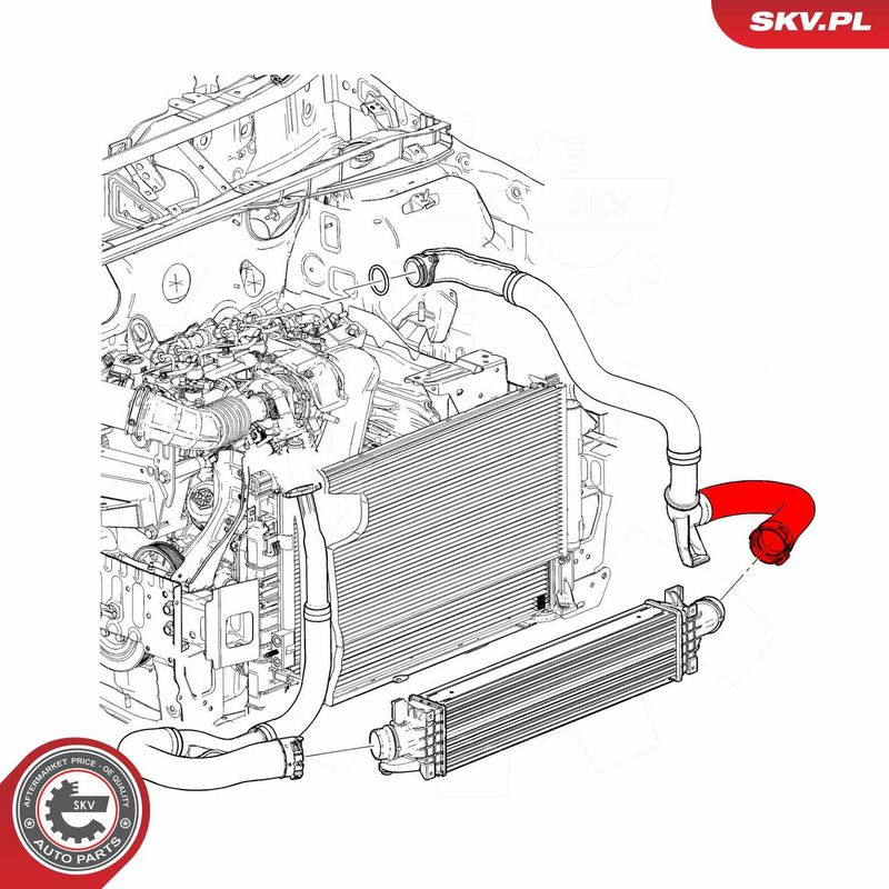 Laadimisõhu voolik, ESEN SKV 43SKV256