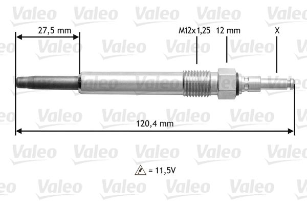 VALEO Gloeibougie 345146