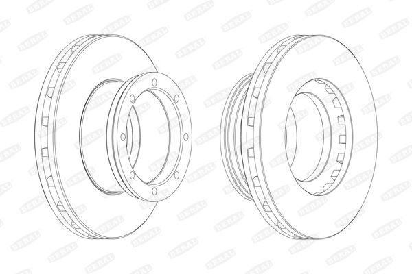 Тормозной диск BERAL
