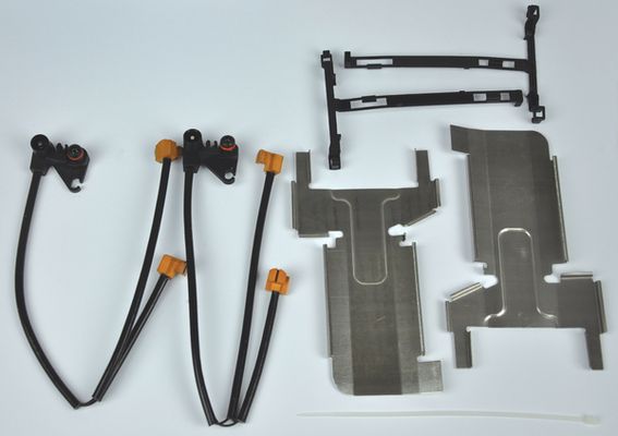 Výstražný kontakt, opotřebení obložení JCW270