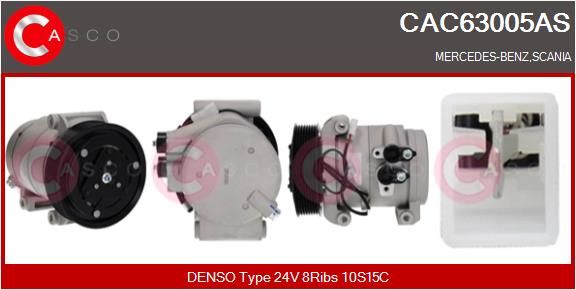 Kompresor, klimatizace CAC63005AS