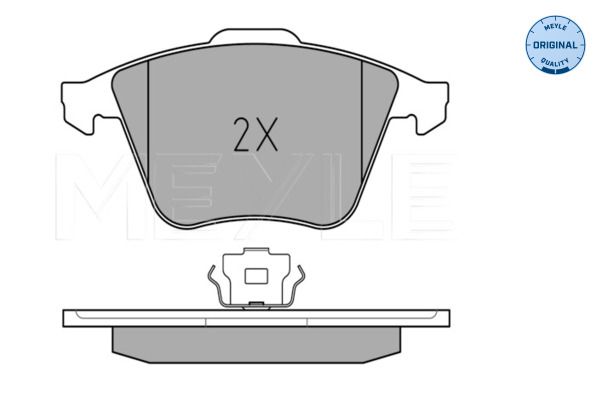 MEYLE 025 239 1218 Brake Pad Set, disc brake