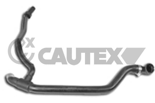 Tubería de radiador CAUTEX 011336