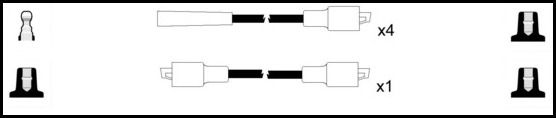 Juego de cables de encendido