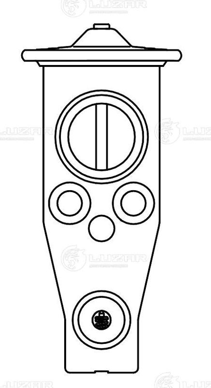Розширювальний клапан, система кондиціонування повітря, Luzar LTRV1920