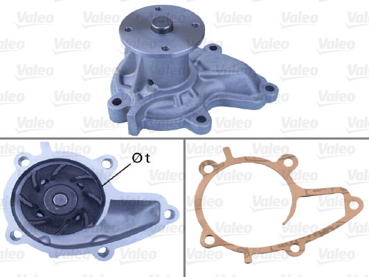 VALEO Waterpomp, motorkoeling 506037