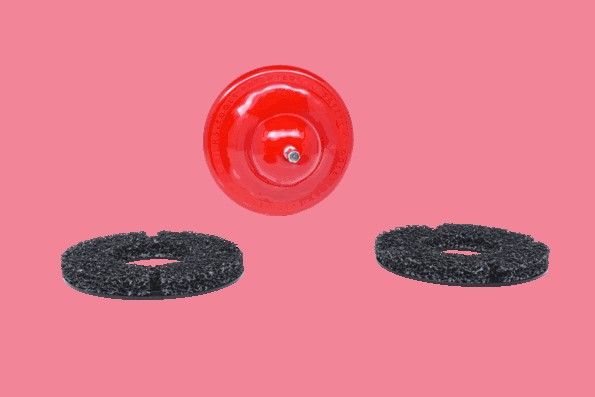 KS TOOLS 100.5070 Sanding disc set, wheel hub grinder