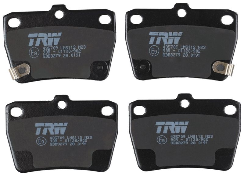 TRW GDB3279 Brake Pad Set, disc brake