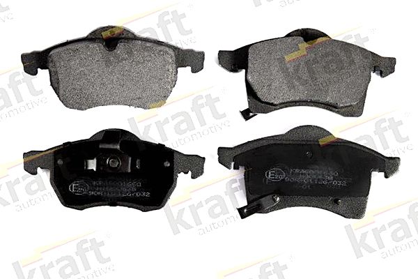KRAFT Automotive 6001660 Stabdžių trinkelių rinkinys, diskinis stabdys