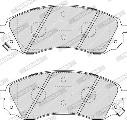 FERODO FDB4113 Brake Pad Set, disc brake