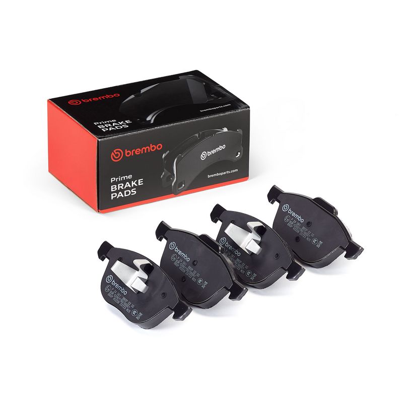 комплект спирачно феродо, дискови спирачки BREMBO