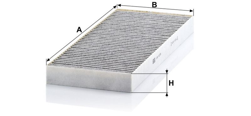 Filter, salongiõhk, MANN-FILTER CUK 4179