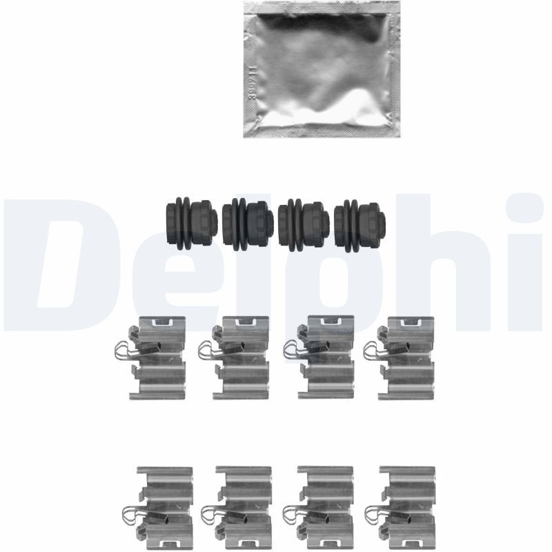 DELPHI tartozékkészlet, tárcsafékbetét LX0668