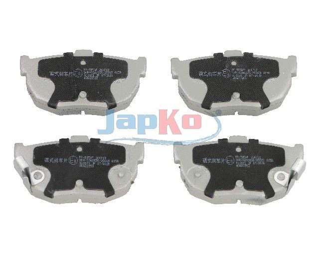 set placute frana,frana disc JAPKO 51595