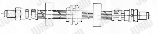 JURID fékcső 172485J
