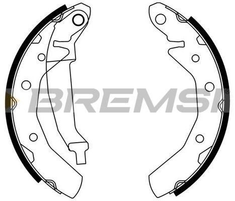 Тормозные колодки зад. Chevrolet Matiz/Spark 05-/ Daewoo Matiz 98-