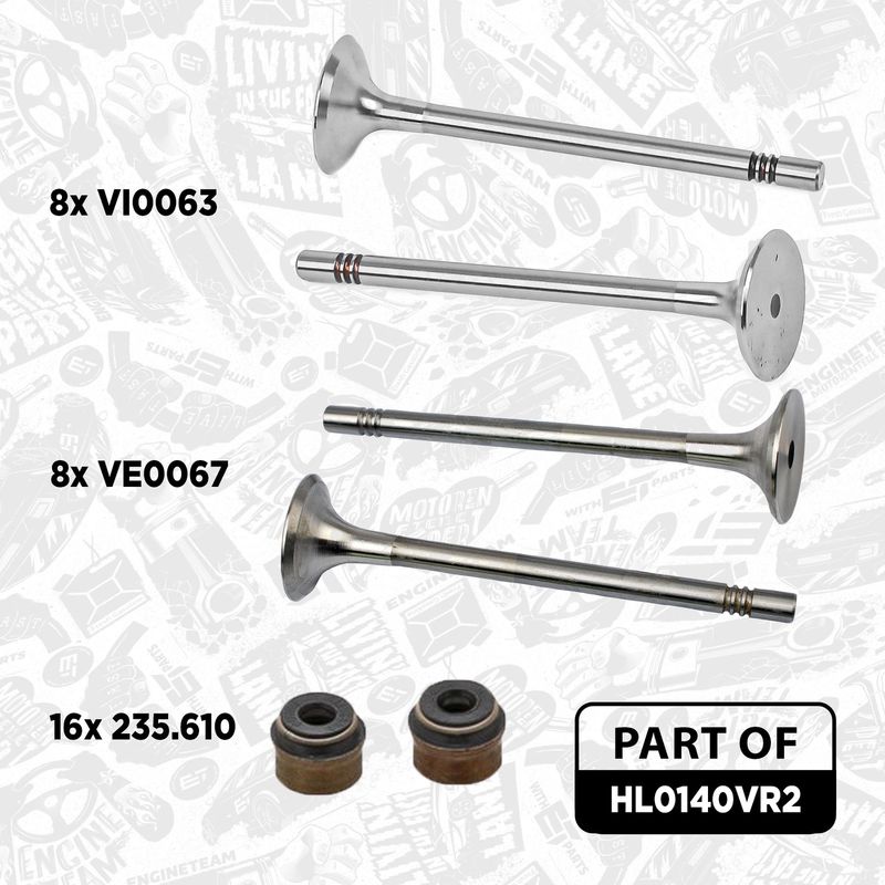 Product Image - Cilinderkop - HL0140VR2 - ET ENGINETEAM