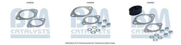 BM CATALYSTS szerelőkészlet, kipufogócső FK50455