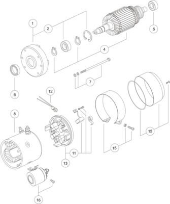 Product Image - Elektromotor - MM279 - MAHLE