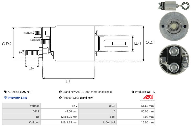This part match OEM code: F78Z-11390-A